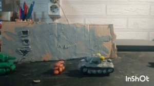 (1 часть) 2 серия мультики про танки из пластилина