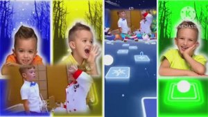 🌟 ВЛАД И НИКИ: ЛУЧШИЙ МЕГАМИКС! 🔥 Супер-хиты в Плитках Музыки ЭДМ Раш! 🎹