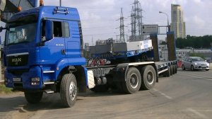 MAN TGS 40.480 6x6 с тралом Goldhofer STZ