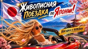 Живописная поездка по Японии | Поездка к вулкану на фоне города, от Эбино до Сакурадзимы, Кагосима