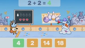 Детский мультфильм, который учит и развлекает: сложение до 20.
