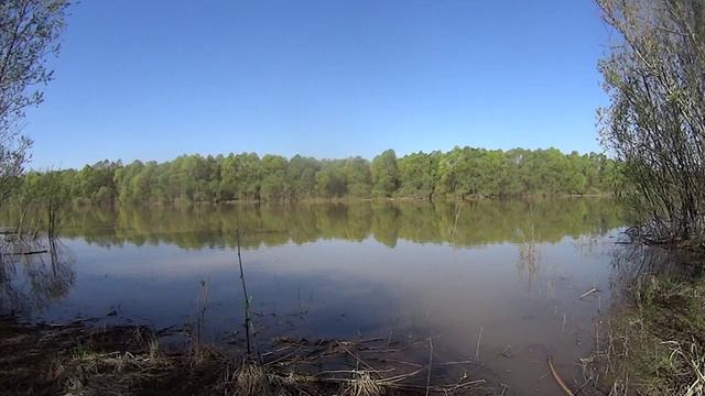 Первый выезд на рыбалку.Затон....