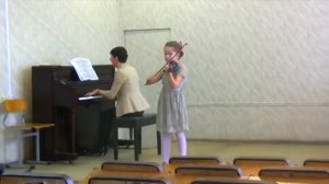 А. Вивальди Концерт ля минор  Маринина  Олеся   2 класс  ДМШ  13
