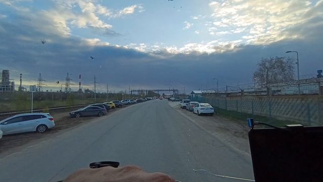 Рейс в сторону дома без остановки, везу детали крана