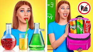 Как Пронести Сладости в Класс # Сумасшедший Челлендж от TeenDO Challenge