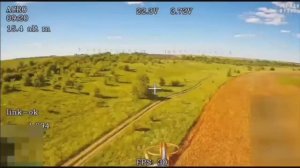 Погоня за вражеским расчётом FPV