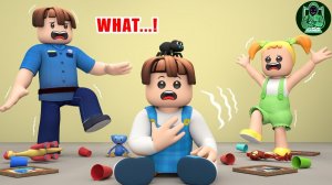 Роблокс Брукхейвен. Волосы с беконом не перестают икать | Мультфильм Анимация #Roblox