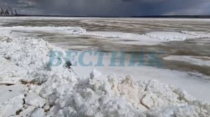 Ледоход Сургут часть 2