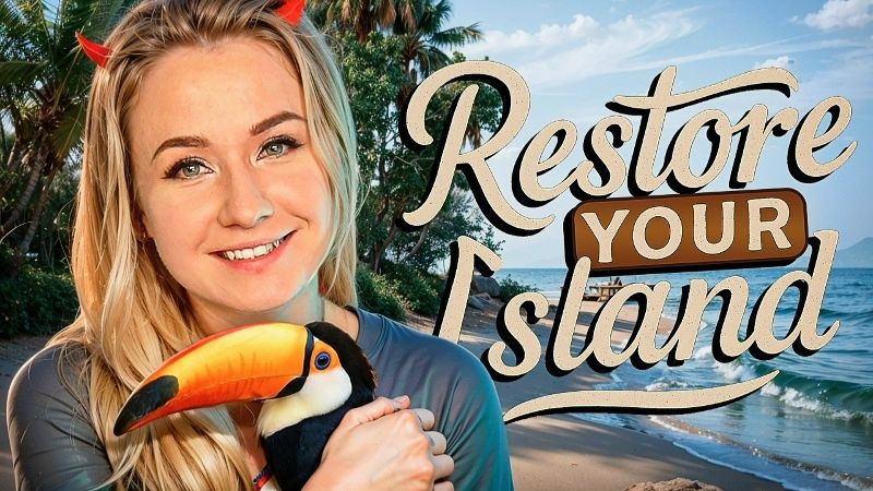 [Dariya Rain] Как спасти ЖИВОТНЫХ на грязном острове? 🌊 Restore Your Island