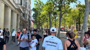 Барселона летний город у моря прогулка по ярким улицам и набережной ☀️