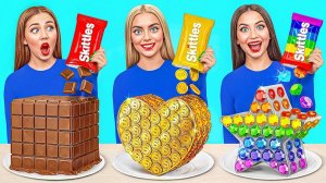 Бедная vs Богатая vs Ультра Богатая еда Челлендж # Эпичная Битва с Едой от TeenDO Challenge