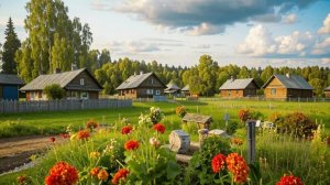 Душевная песня про деревню.(исп.Ольга Рыбникова)🌿🌿🌿