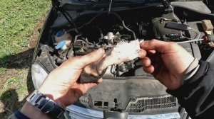 Cнятие и чистка впуска с форсунками 1.4 caxa  vw jetta