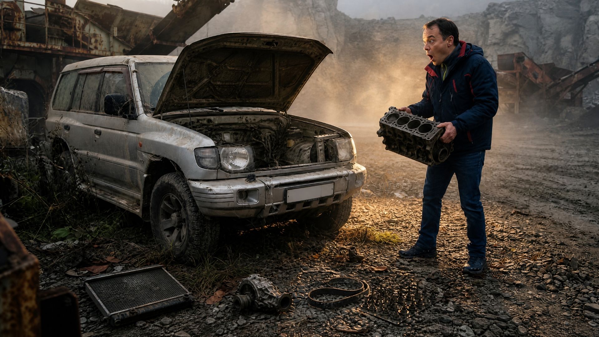 НЕ ВЕРЬ ГЛАЗАМ! Я Офигел когда вскрыли мотор 6G74 оживление Pajero 2 - ТУПИК?