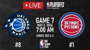 Детройт — Орландо  NBA. 1/8 финала. 7-матч Плей-офф Прямая трансляция