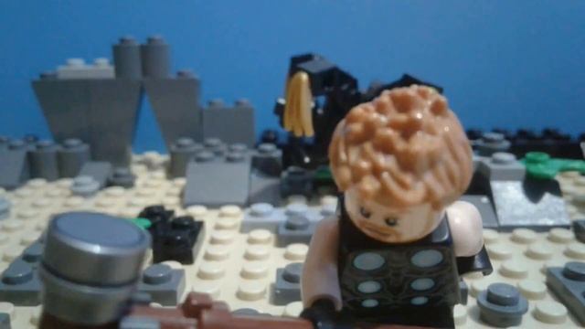 Громобой LEGO Мстители, покадровая анимация
