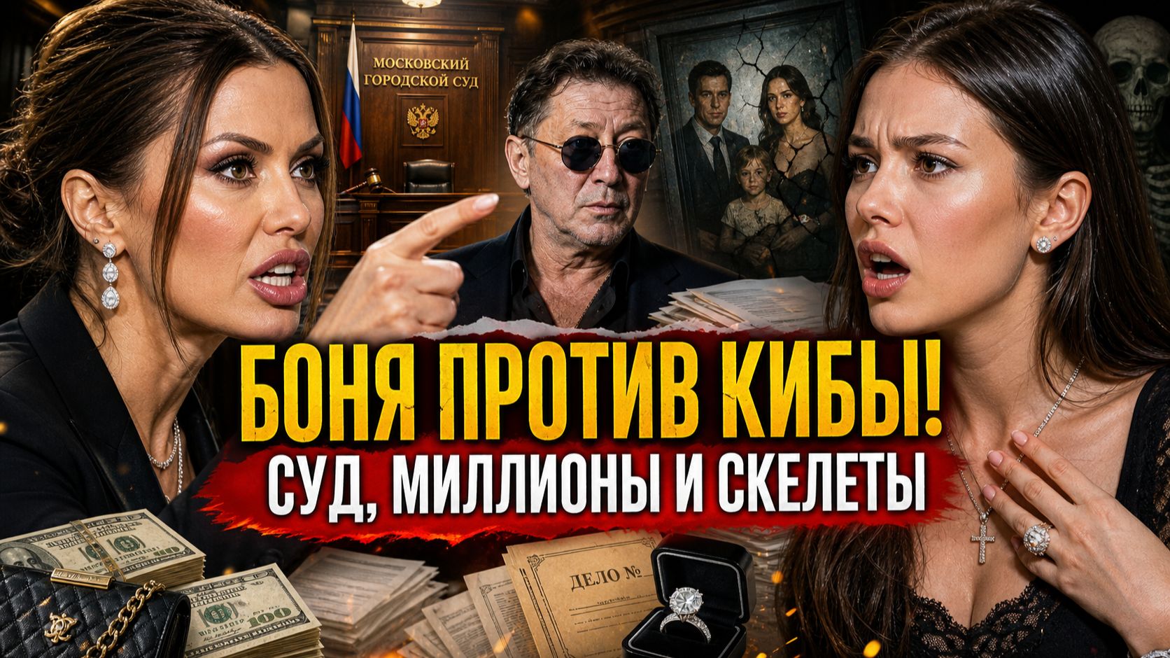 Боня Подала в Суд на Кибу: Старые Подруги, Миллионы Лепса и Семейные Скелеты Вылезли Наружу!