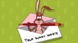 Your bunny wrote...(Music from Sergey Kolosov)🐰✉😊