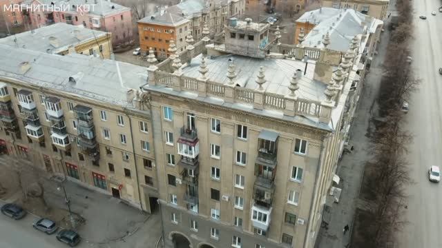 Сталинские высотки в Магнитогорске