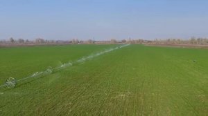 💦 Фронтальные дождевальные машины Alpline в работе