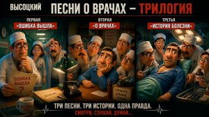 В.С.ВЫСОЦКИЙ — ПЕСНИ О ВРАЧАХ | ТРИЛОГИЯ, от которой мурашки (3D мультфильм)