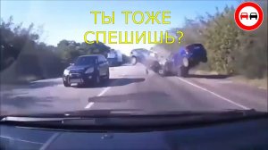 Подборка ДТП: Лобовое столкновение и неадекваты на дорогах.