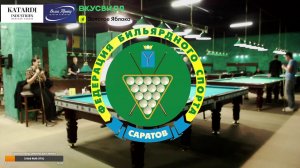 Бильярд. Турнир по комбинированной пирамиде. 03.05.2026