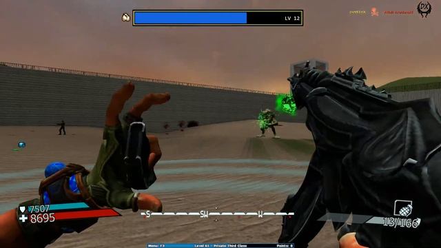 Garrys Mod passing levels survival №20 Serious Sam