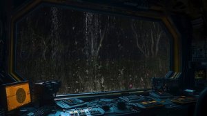 Hidden Facility  🌑： Post-Apocalypse Haven 🌲 ｜ Dark Ambient 🌧️ ｜ Forest Rain 🌫️
