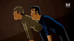 Terjebak di Warung Hantu Janda Penjual Kopi - Kartun Horor