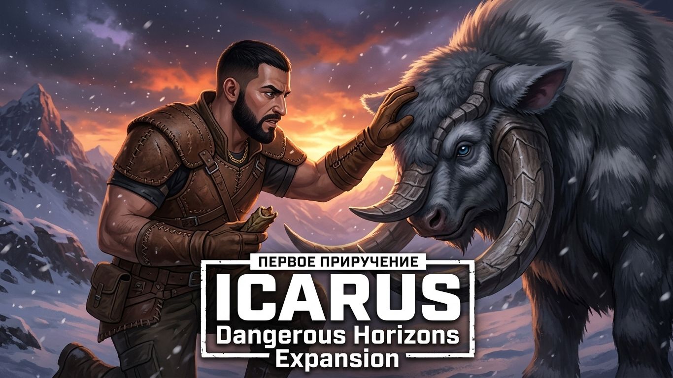 ПЕРВОЕ ПРИРУЧЕНИЕ ► ICARUS #17 (Dangerous Horizons Expansion)