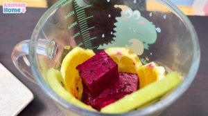 Smart BiBi helps dad make fruit yogurt for Ody