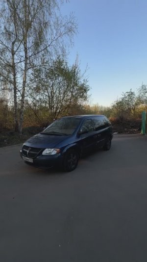 Dodge Caravan 2001 2.4 AT pov test drive