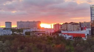 Сиреневый закат в Анапе 3 мая😍🔥💞