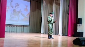 Я о войне пишу стихи...Выступление в с.Половинное.02.05.26г.