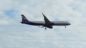 Airbus A321 в Sheremetyevo