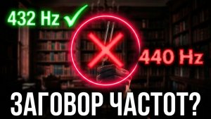 Проект «440». Как избавились от гармоничной частоты 432 Гц.
