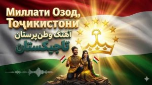 Миллати озод Тоҷикистони ман mp4
