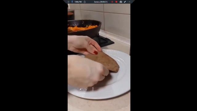 Печёночный торт