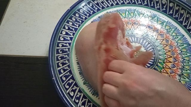 Бастурма из филе куриной грудки