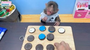 Naughty BiBi makes Oreo chocolate cake for Amee