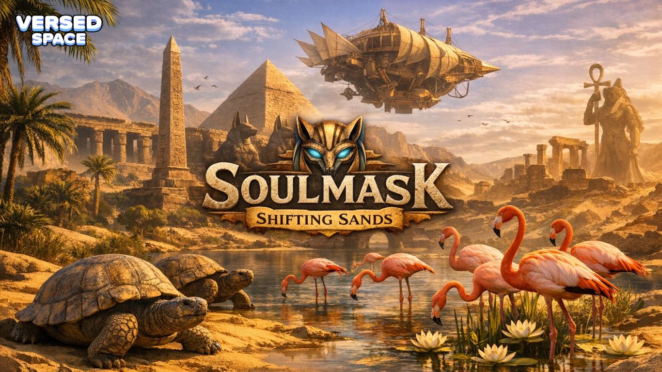 Черепахи и Фламинго - Soulmask Shifting Sands
