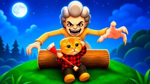 ВЫЖИВАЮ 99 НОЧЕЙ С БАБУЛЕЙ В РОБЛОКС! СПАСАЮ ДЕТЕЙ!