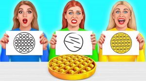 Кто Лучше Нарисует Предмет, Получит Его # Битвы с Едой от TeenDO Challenge