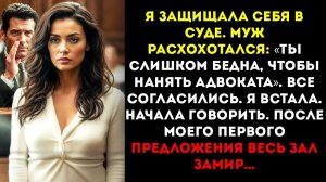Мой муж рассмеялся, когда увидел, что я сама представляю себя в суде. Но его улыбка быстро исчезла