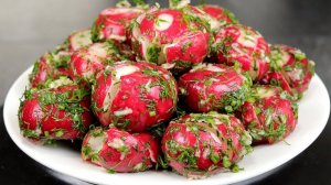 Необычайно ВКУСНАЯ ЗАКУСКА из РЕДИСКИ! Все будут ПРОСИТЬ этот РЕЦЕПТ!
