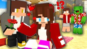 Сестра Джей Джей флиртует на пляже?! Майнкрафт Мультик