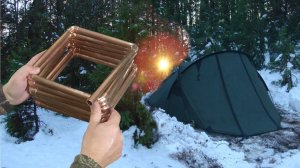 Отопление палатки без печки. Есть решение! (Я - Prepper)