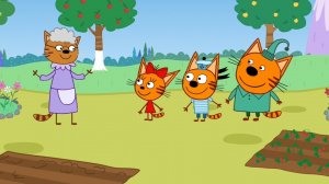 Три кота. Урожай. Развивающая игра.