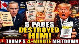 Mark Carney’s 5 Pages Left Trump’s Team Speechless  The Interview That Changed Everything